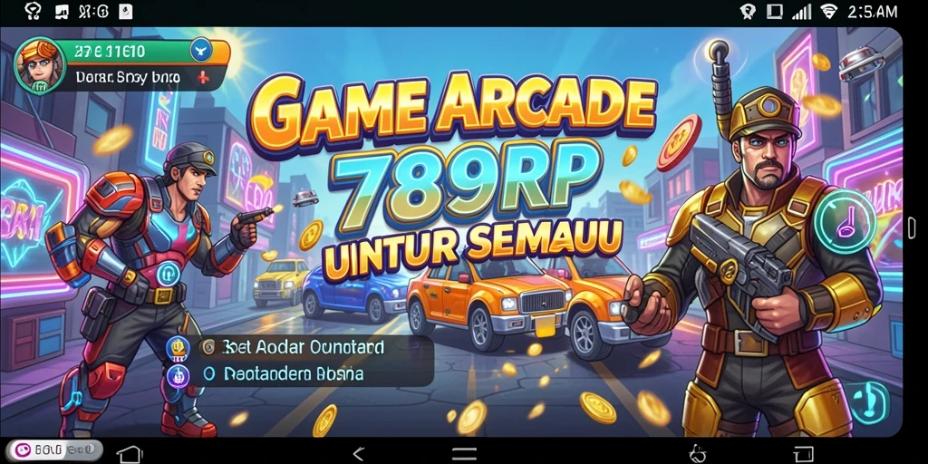 Screenshot gameplay 789RP menampilkan aksi seru dalam permainan arcade.
