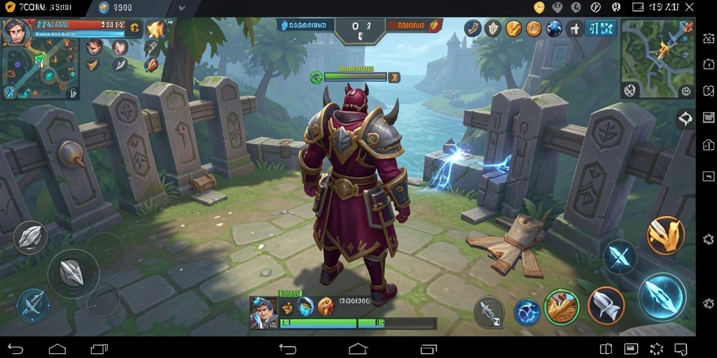 Tampilan gameplay strategis yang mendebarkan di 7CONE.