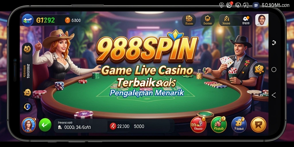 Gameplay Live Casino yang mendebarkan di 988SPIN.