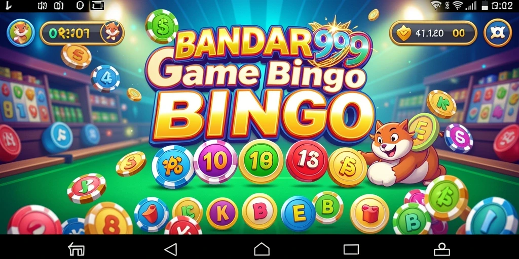 Tampilan menarik dari gameplay BANDAR99 saat bermain Bingo.