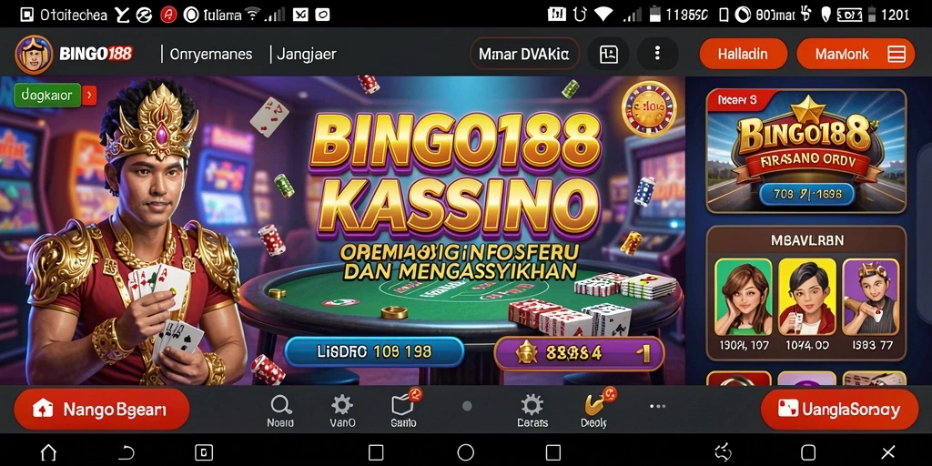 Gameplay BINGO188 yang mengasyikkan dengan interaksi yang tinggi.