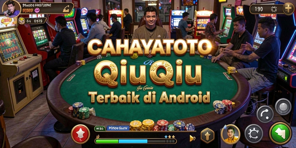 Screenshot gameplay CAHAYATOTO yang menampilkan suasana bermain QiuQiu.