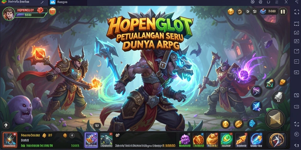 Tampilan gameplay HOPENGSLOT yang mendebarkan dan penuh aksi.