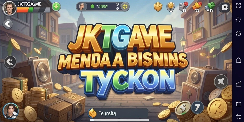 Tampilan gameplay Tycoon yang menarik dan interaktif.