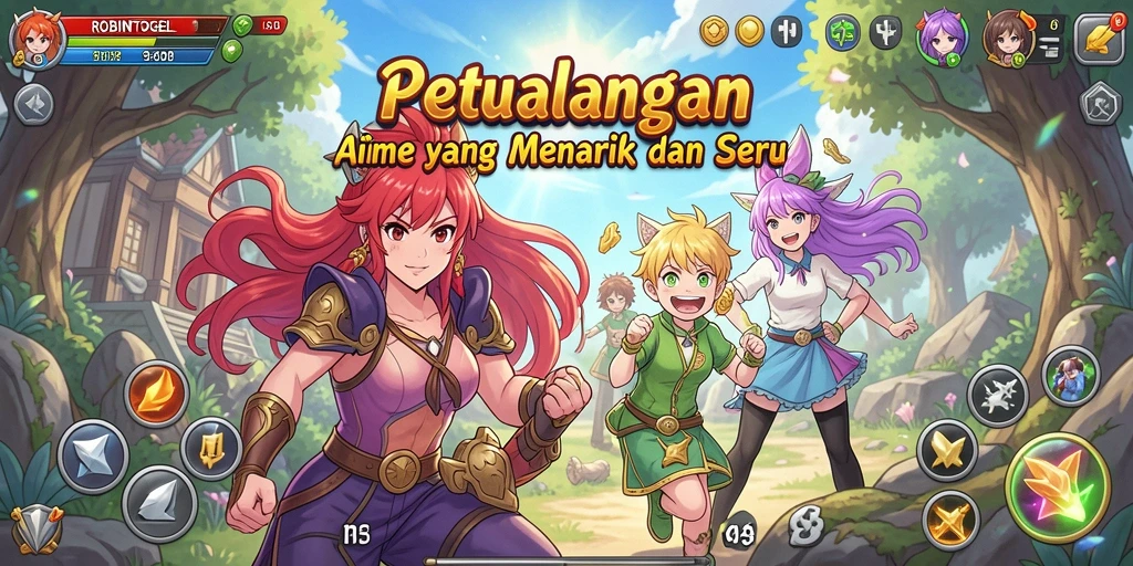 Gameplay dinamis dan menarik di ROBINTOGEL.