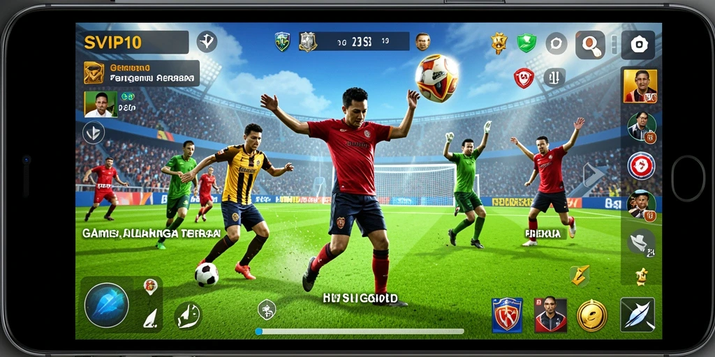 Tampilan gameplay SVIP10 yang menarik dengan berbagai cabang olahraga.
