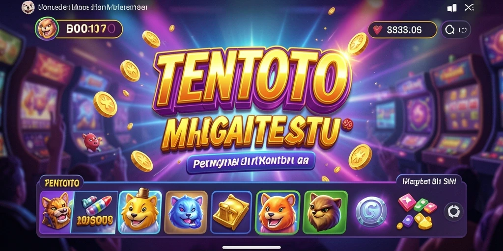 Tampilan gameplay seru dari game Slot TENTOTO.