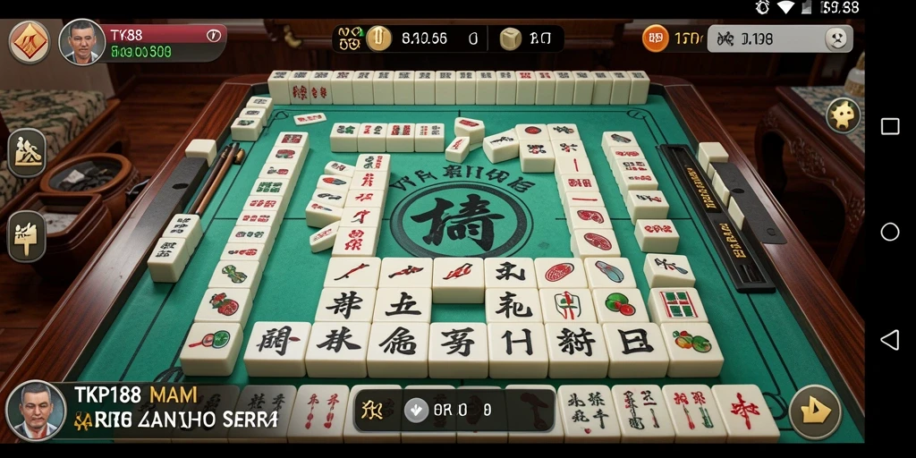 Tampilan gameplay Mahjong yang menarik di TKP188.